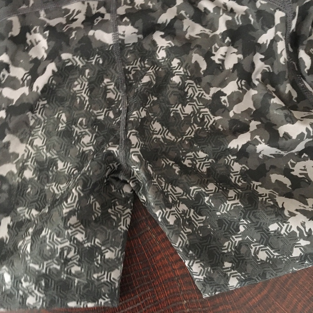 Ariat women’s' Gray Riding Tights - Picture 8 of 9